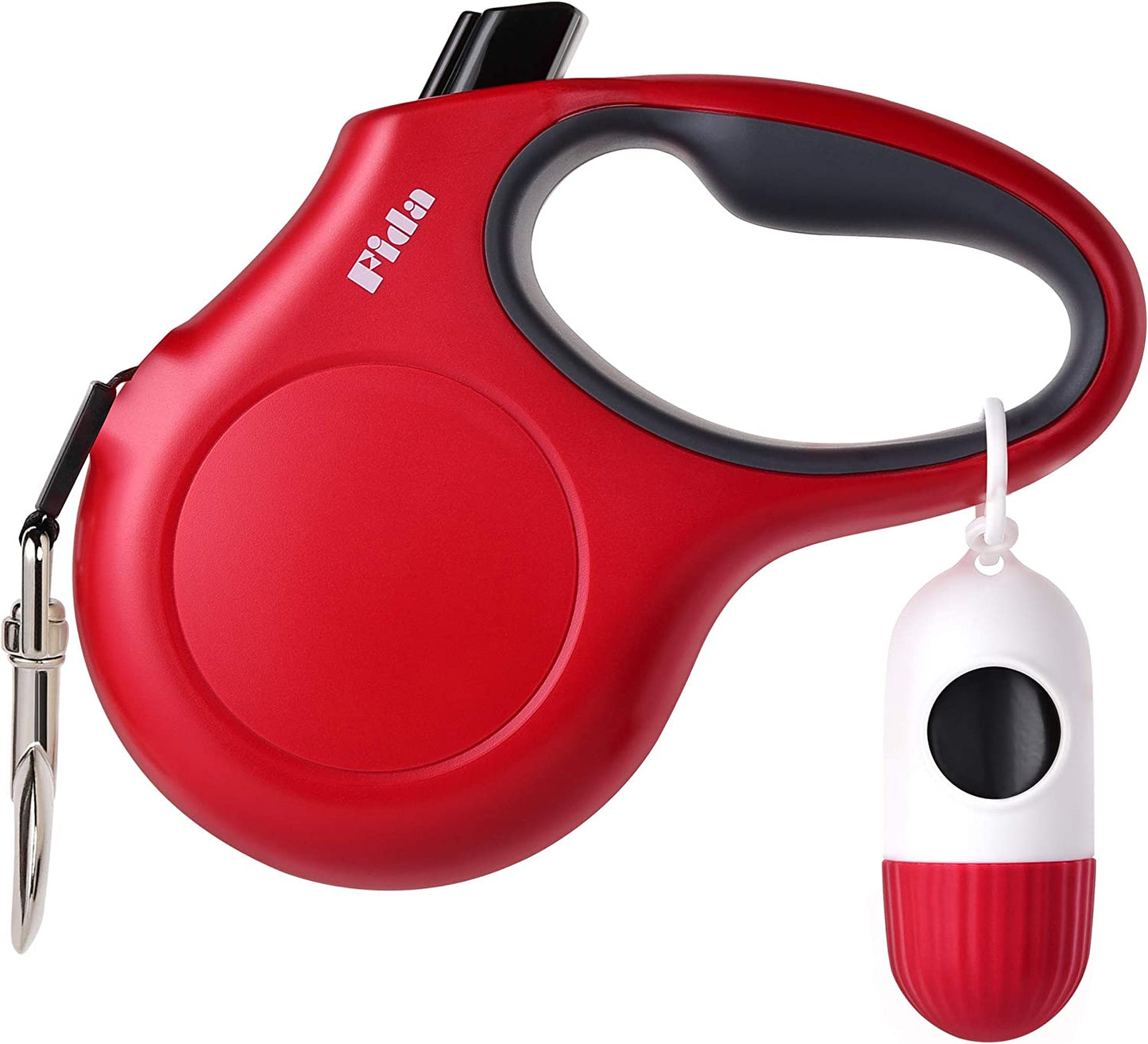 Retractable Dog Leash with Dispenser and Poop Bags,Tangle Free